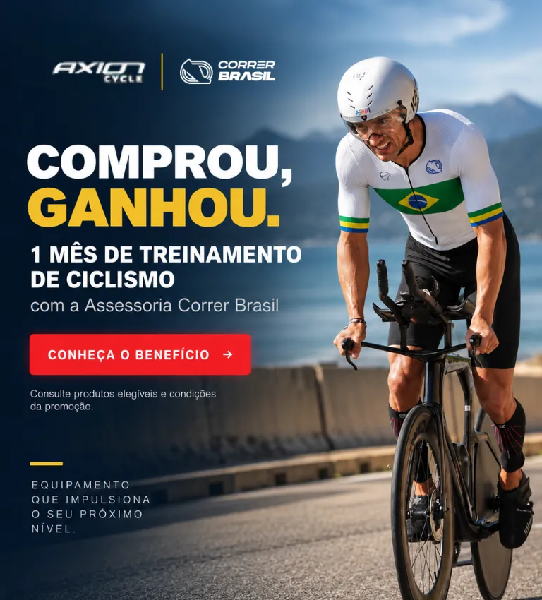 Banner Parceria Correr Brasil - Comprou, Ganhou