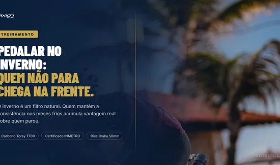 Pedalar no Inverno: Por Que Quem Não Para em Julho Chega na Primavera na Frente