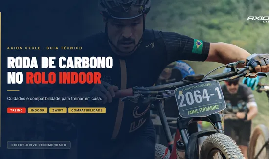Roda de Carbono no Rolo de Treino Indoor: Cuidados e Compatibilidade