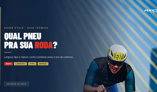 Qual Pneu Combina com Sua Roda de Carbono? Largura, Tipo e Marca