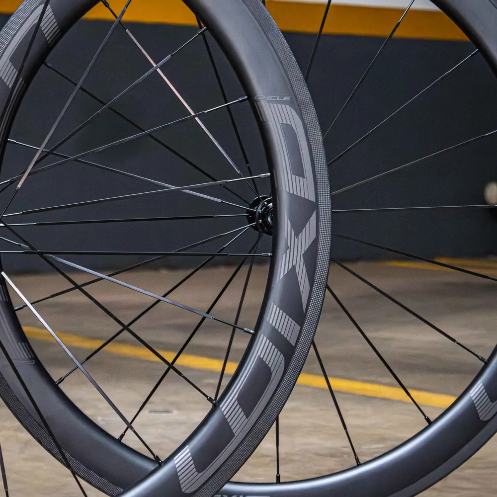 Roda de Carbono Rim Brake 50mm Speed INMETRO | Axion Cycle