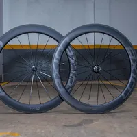 Roda de Carbono Rim Brake 60mm Leveza e Aero | Axion Cycle - imagem 1