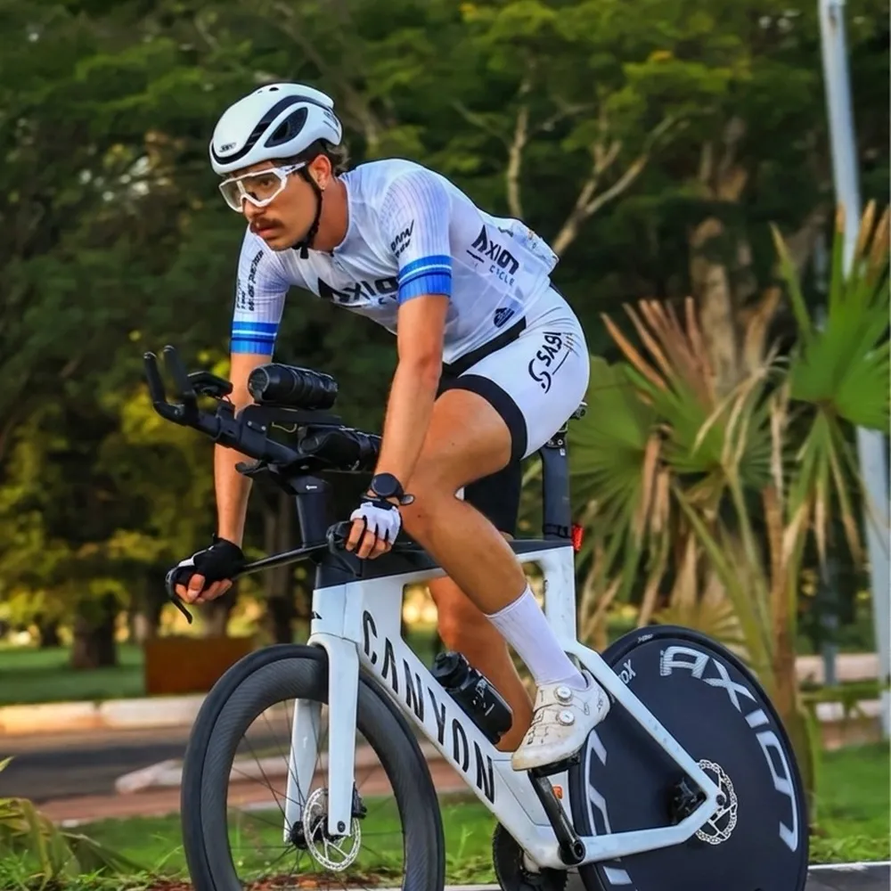 Roda de Carbono Disc Brake AeroX Perfil Fechada INMETRO | Axion Cycle