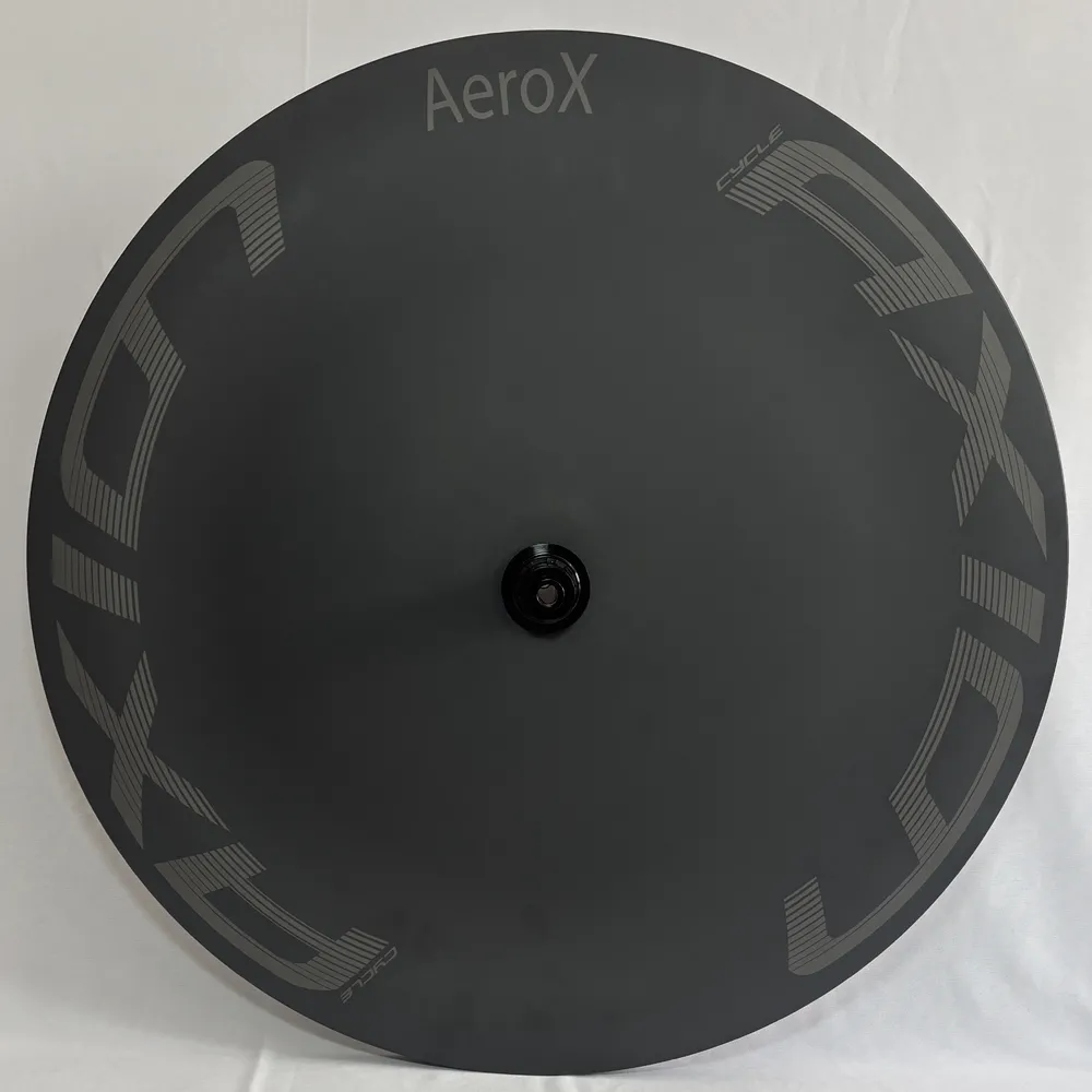 Roda de Carbono Disc Brake AeroX Perfil Fechada INMETRO | Axion Cycle