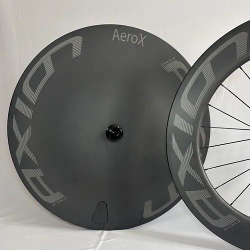Roda de Carbono Disc Brake AeroX Perfil Fechado INMETRO