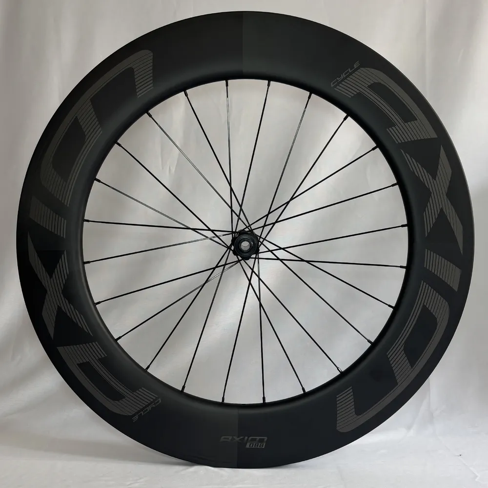 Roda de Carbono Disc Brake AeroX Perfil Fechada INMETRO | Axion Cycle