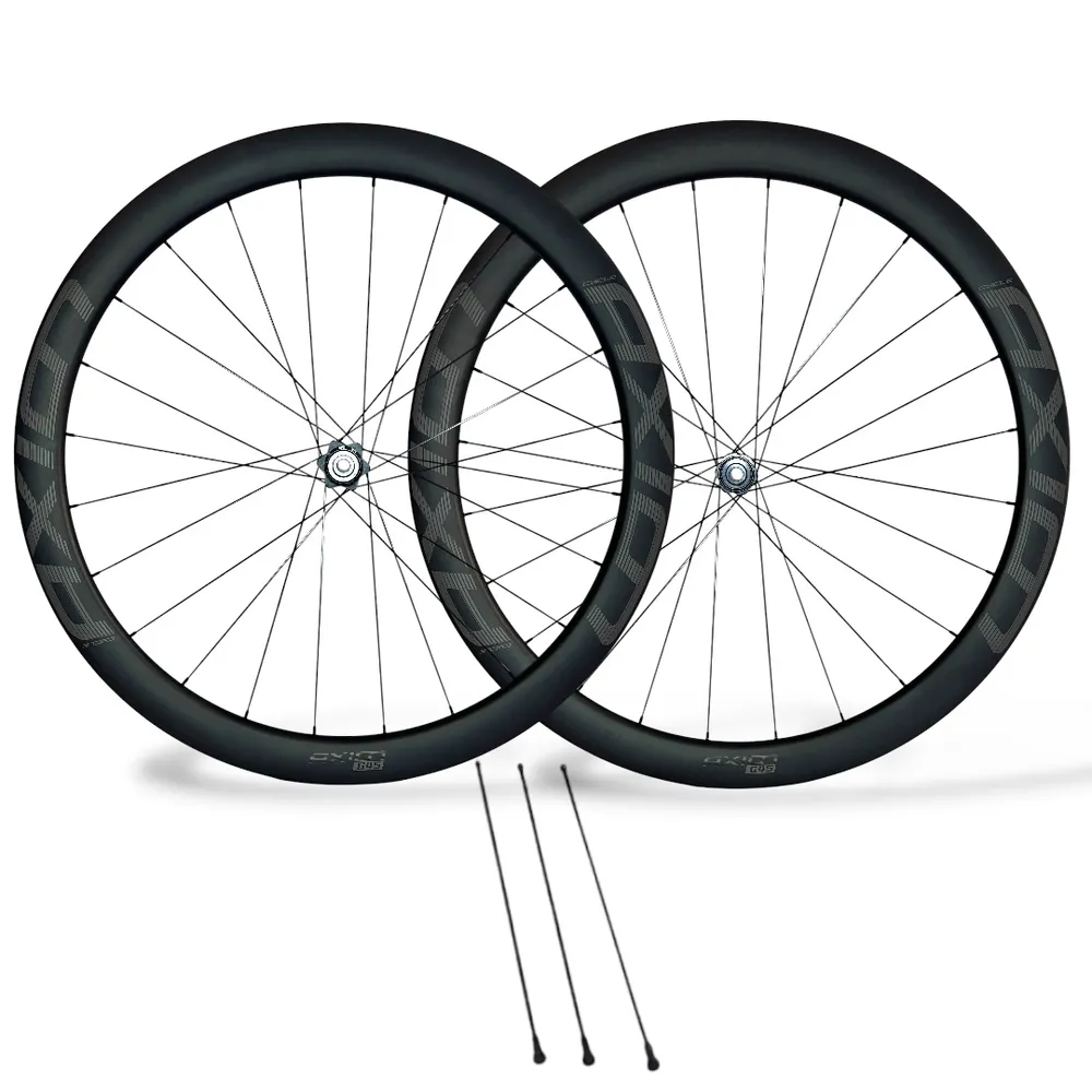 Roda de Carbono Disc Brake Gravel 45mm INMETRO | Axion Cycle