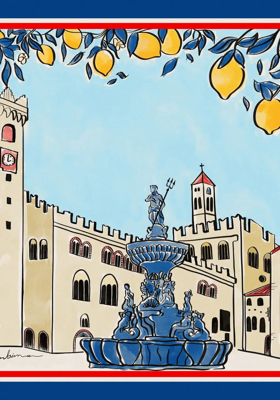 Lenço Trento 110x110