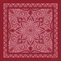 Lenço Mandacaru 110x110 (Rosa) - imagem 6