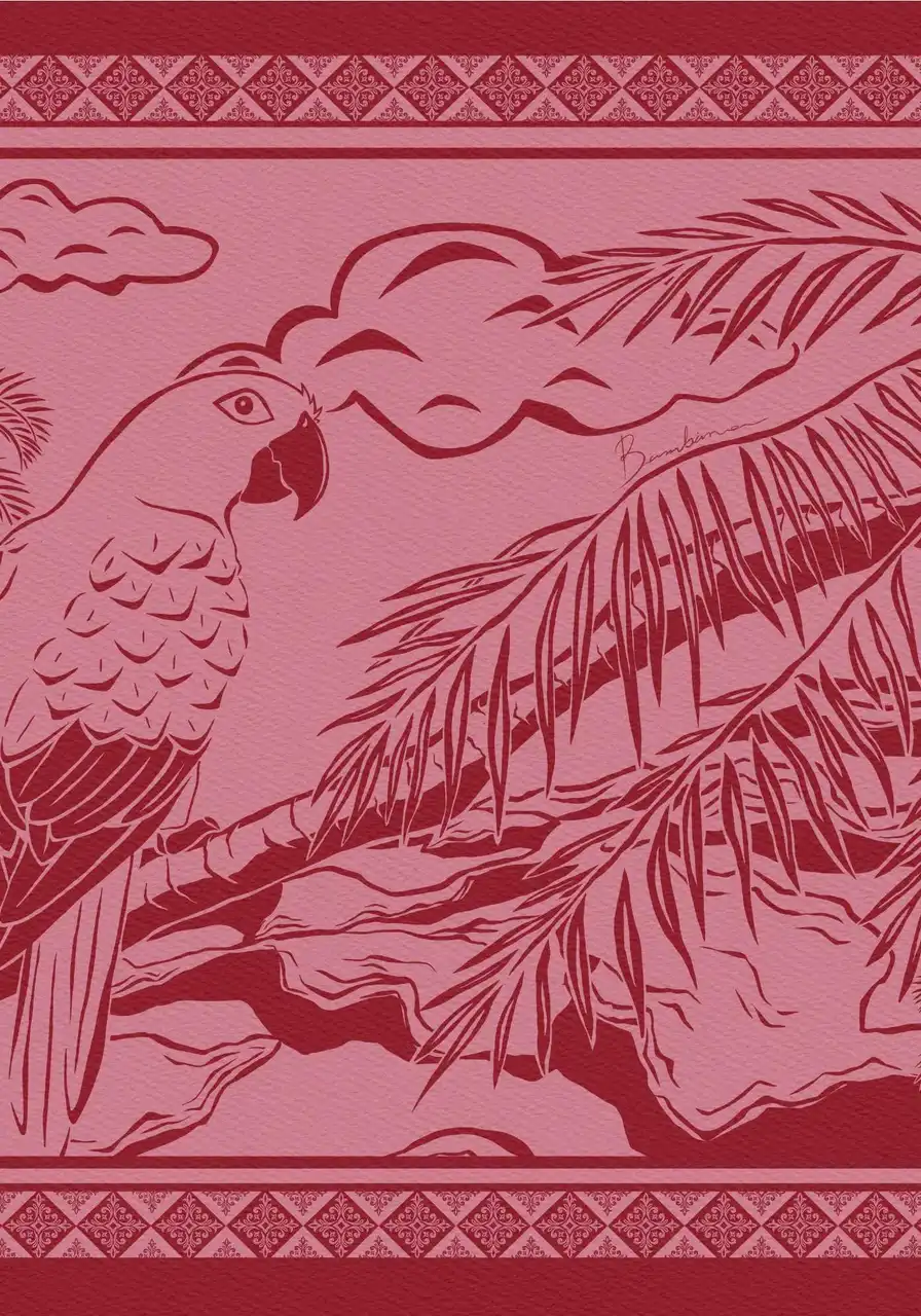 Panneaux Ararajuba 130x160 (Rosa)