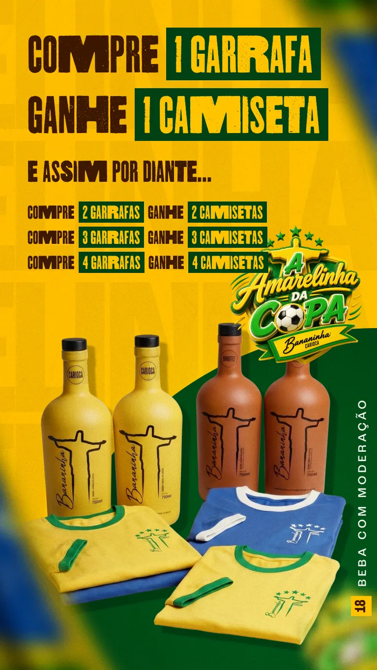 Banner mobile Kits Amarelinha da Copa