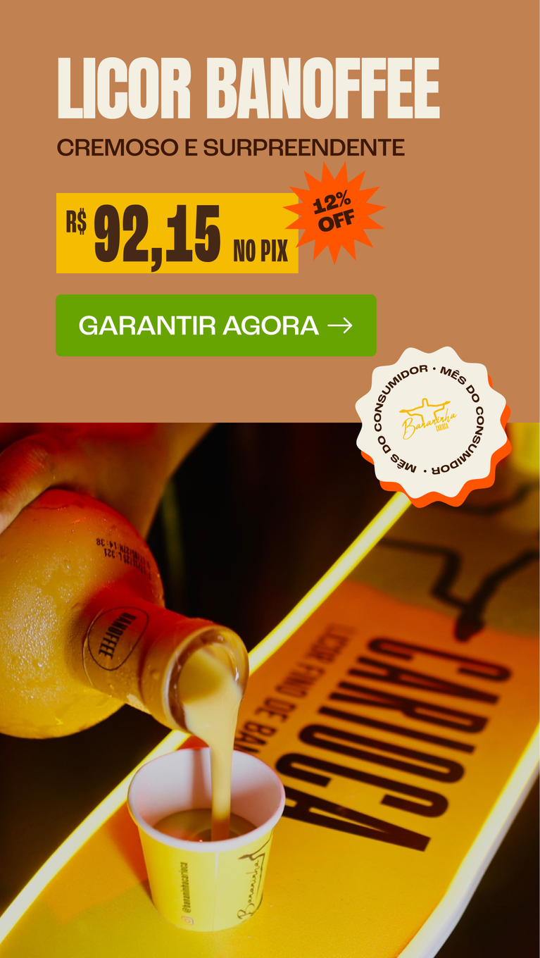 Banner mobile Mês do Consumidor - Licor Banoffee