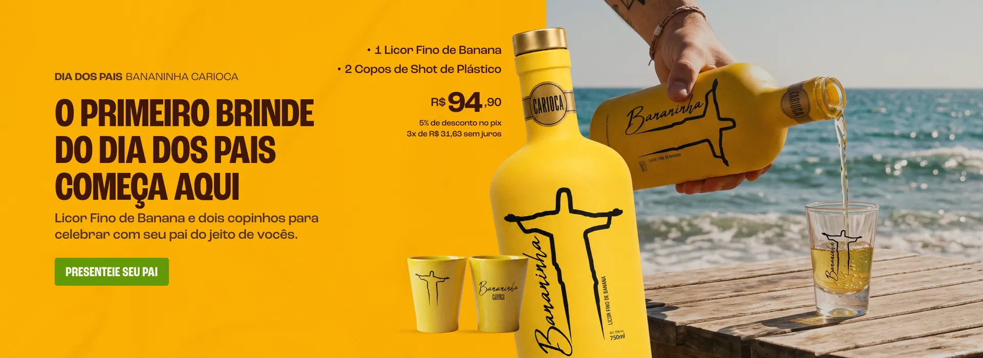 Banner Dia dos Pais - Licor Original