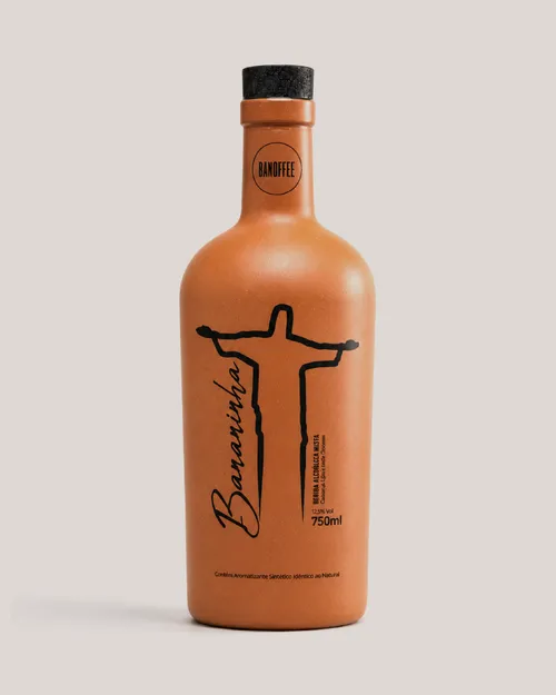 Licor de Banana e Doce de Leite Banoffee - Bananinha Carioca