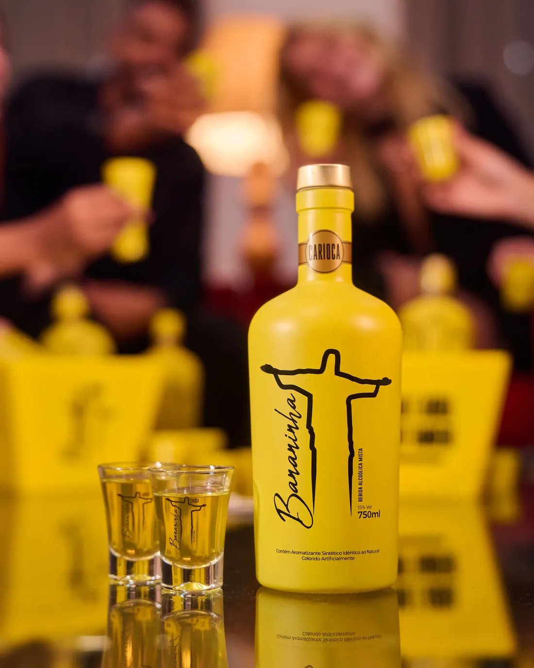 Copinho de Shot Vidro 50ml – Bananinha Carioca