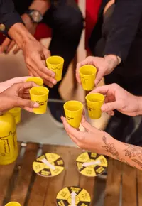 Mini Roleta de Drink e Shot - Bananinha Carioca - imagem 3