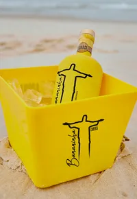 Balde de Plástico Para Bebida - Bananinha Carioca - imagem 1