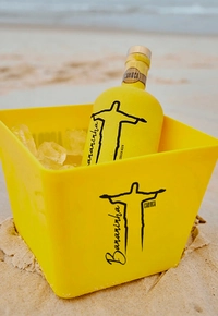 Balde de Plástico Para Bebida - Bananinha Carioca - imagem 1