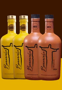 Kit 2 Garrafas Licor de Banana + 2 Garrafas Licor Doce de Leite e Banana - Bananinha Carioca - imagem 1