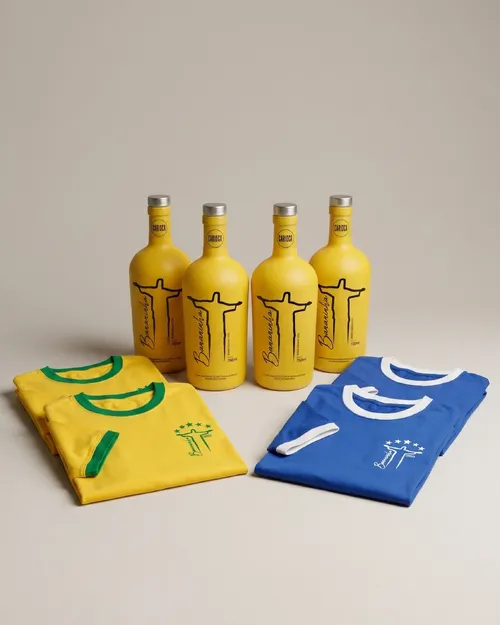 Compre 4 Garrafas e Ganhe 4 Camisetas