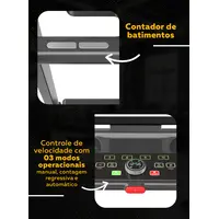 Esteira Residencial Bedinfit BF5-100 | 2.5 HP | Dobrável e Silenciosa - imagem 6