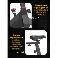 Bike Spinning Bedinfit BF5-200 | Silenciosa | Até 120kg | Bedinsat - imagem 4