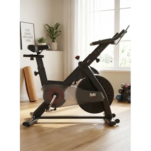 Bicicleta Ergométrica Spinning Bedinfit BF5-201 – Profissional Residencial, até 145kg, Silenciosa