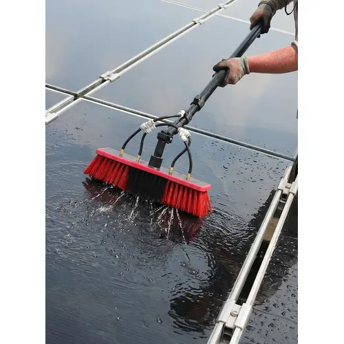 Vassoura para Limpeza de Painel Solar Bedinsolar – Cabo Telescópico - 5,4M 35CM