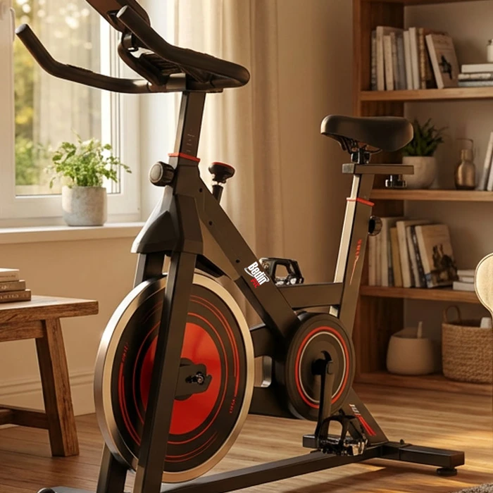 Bicicleta Ergométrica Spinning Bedinfit BF5-200 – Silenciosa, Sistema de Correia, até 120kg