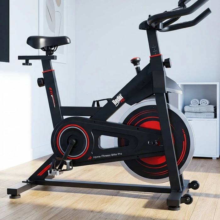 Bicicleta Ergométrica Spinning Bedinfit BF5-200 – Silenciosa, Sistema de Correia, até 120kg