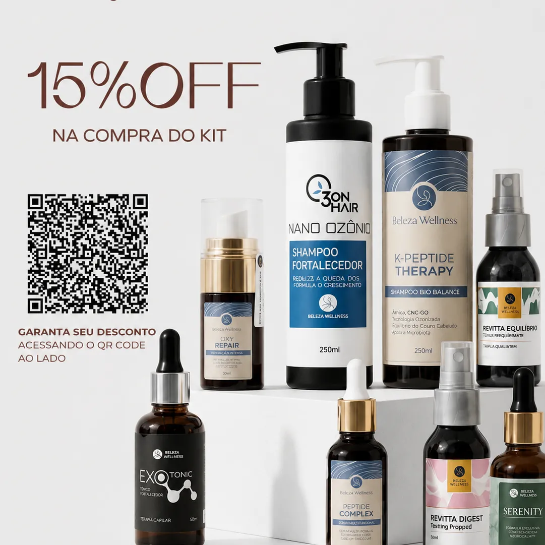 KIT PROMOCIONAL EXCLUSIVO | TERAPIA CAPILAR AVANÇADA