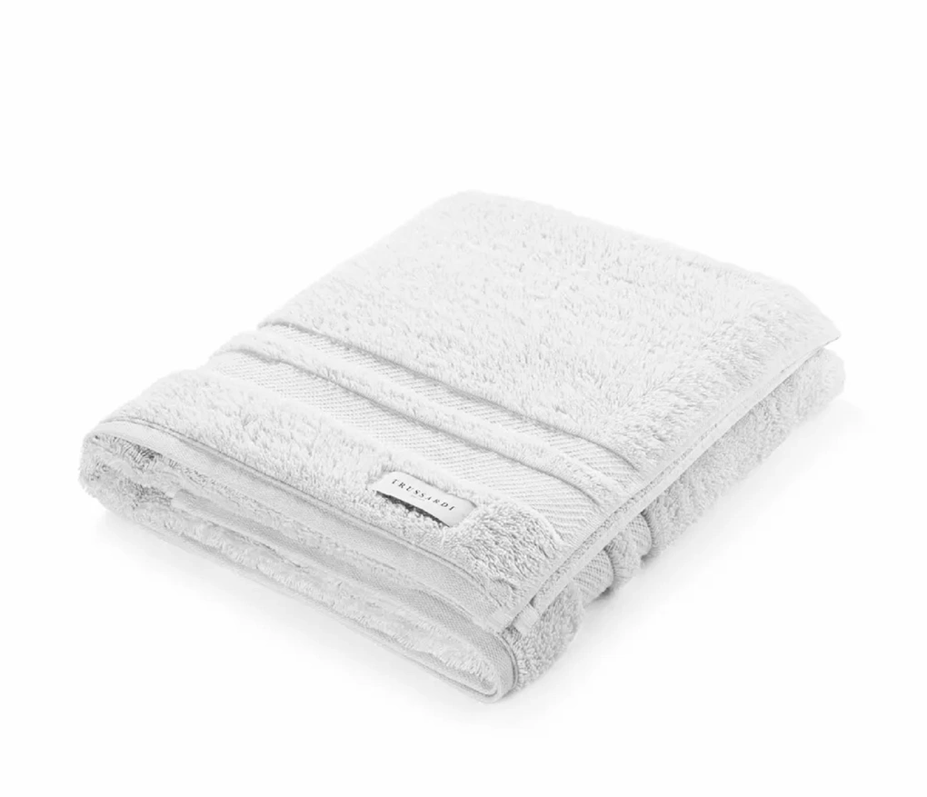 Toalha de Banho Trussardi 100% Algodão Lorenzi Gelo