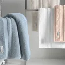 Toalha de Rosto Trussardi 100% Algodão Lorenzi Gelo - imagem 2