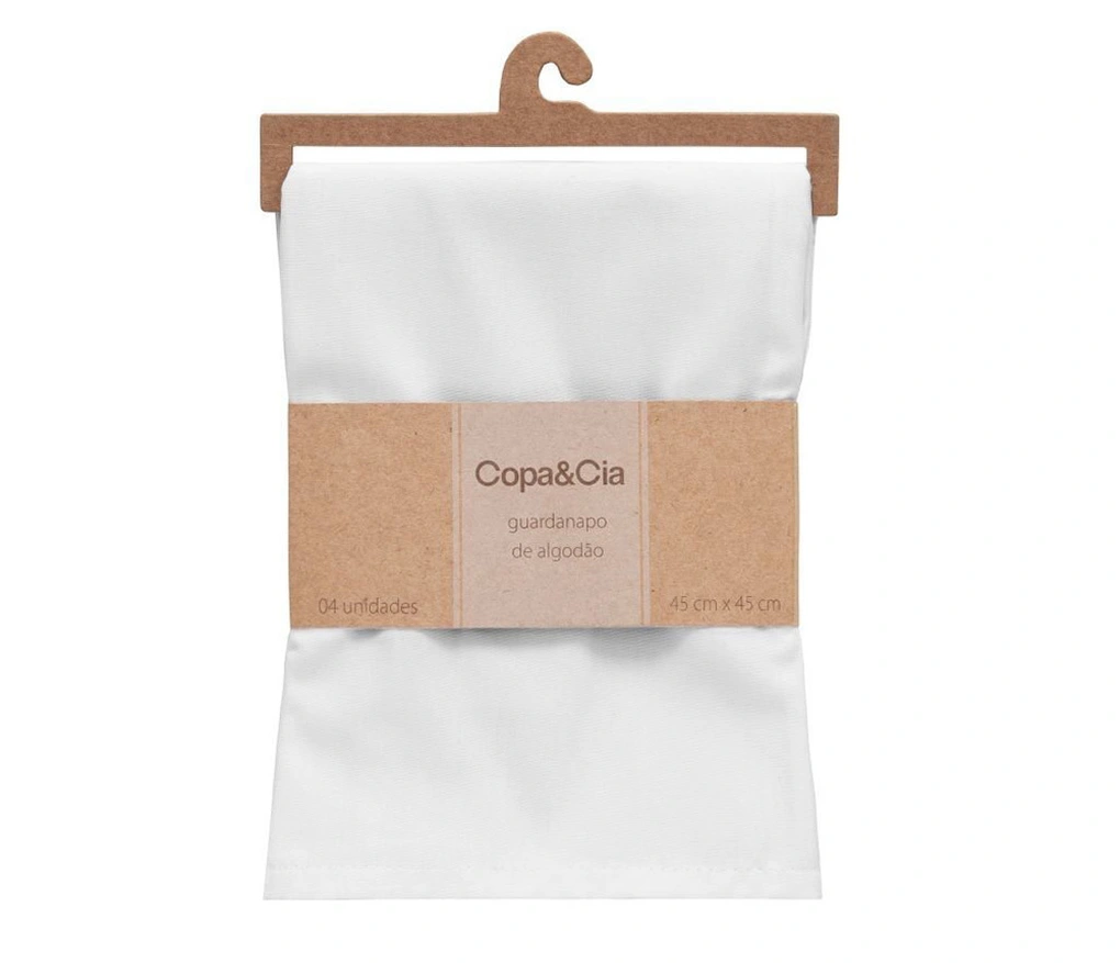 Guardanapo Home 4 Pcs Branco 