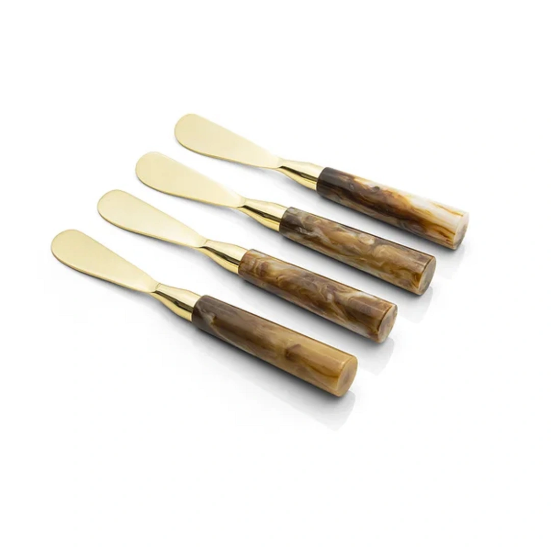 Conjunto de Espátulas Copa&Cia 4 Peças Garbo Calacatta Gold