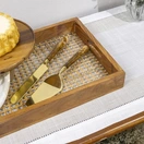 Conjunto de Talheres Copa&Cia para Bolo 2 Peças Garbo Calacatta Gold - imagem 1
