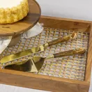 Conjunto de Talheres Copa&Cia para Bolo 2 Peças Garbo Calacatta Gold - imagem 3