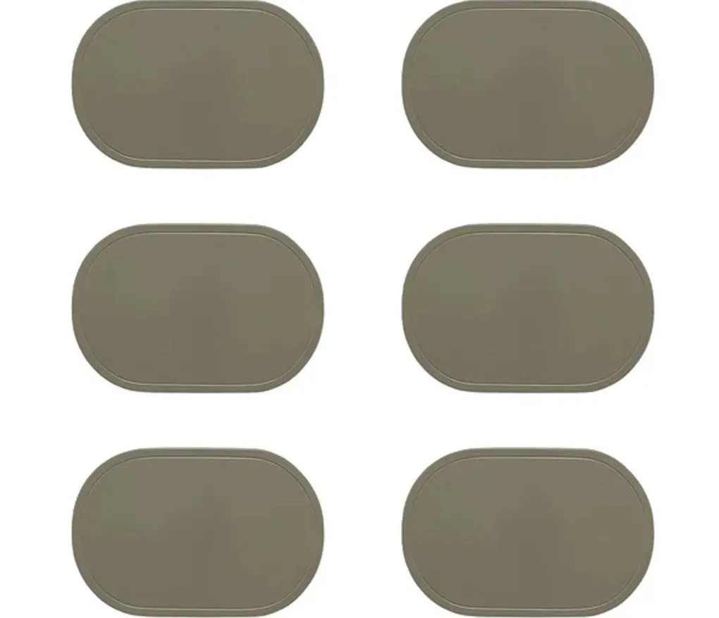 Jogo Americano Copa e Cia 1 Peça PVC Color Oval Fendi
