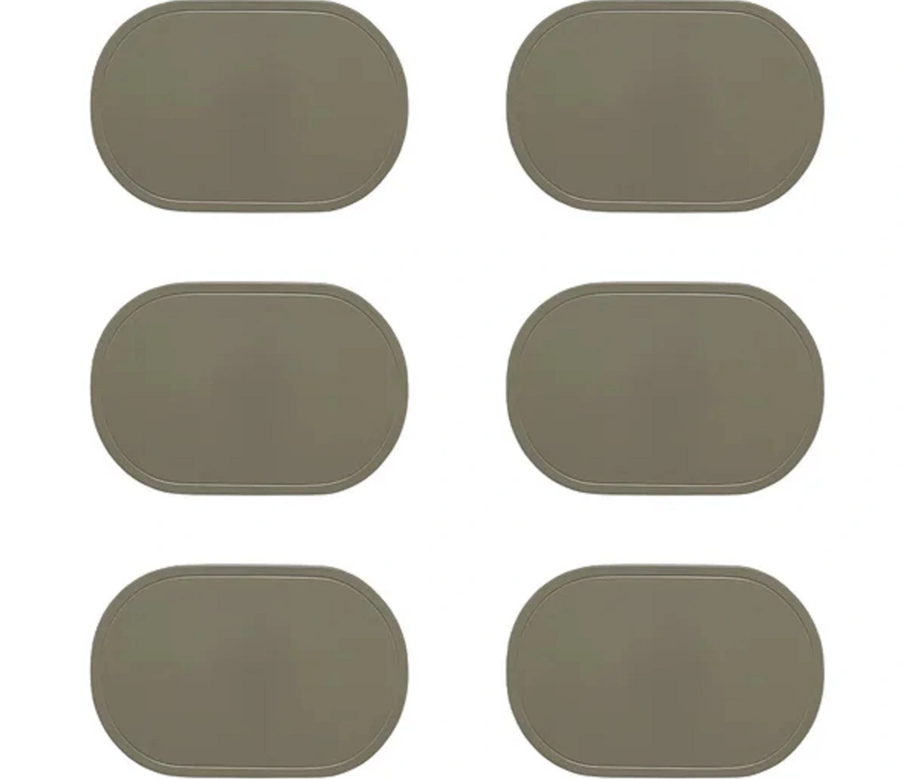 Jogo Americano Copa e Cia 1 Peça PVC Color Oval Fendi