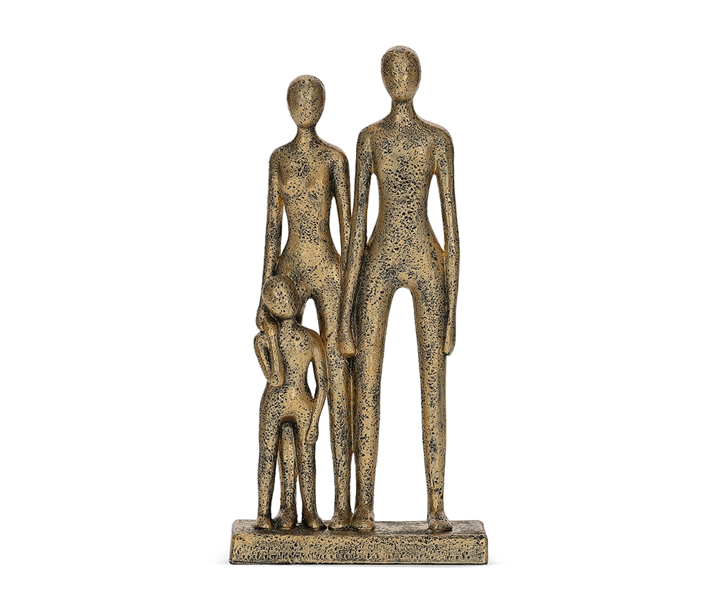 Escultura Familia em Polirresina