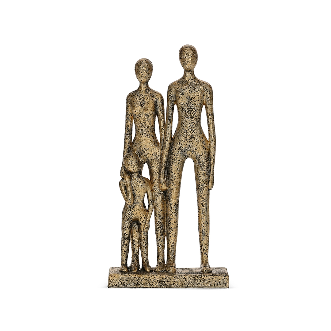 Escultura Familia em Polirresina