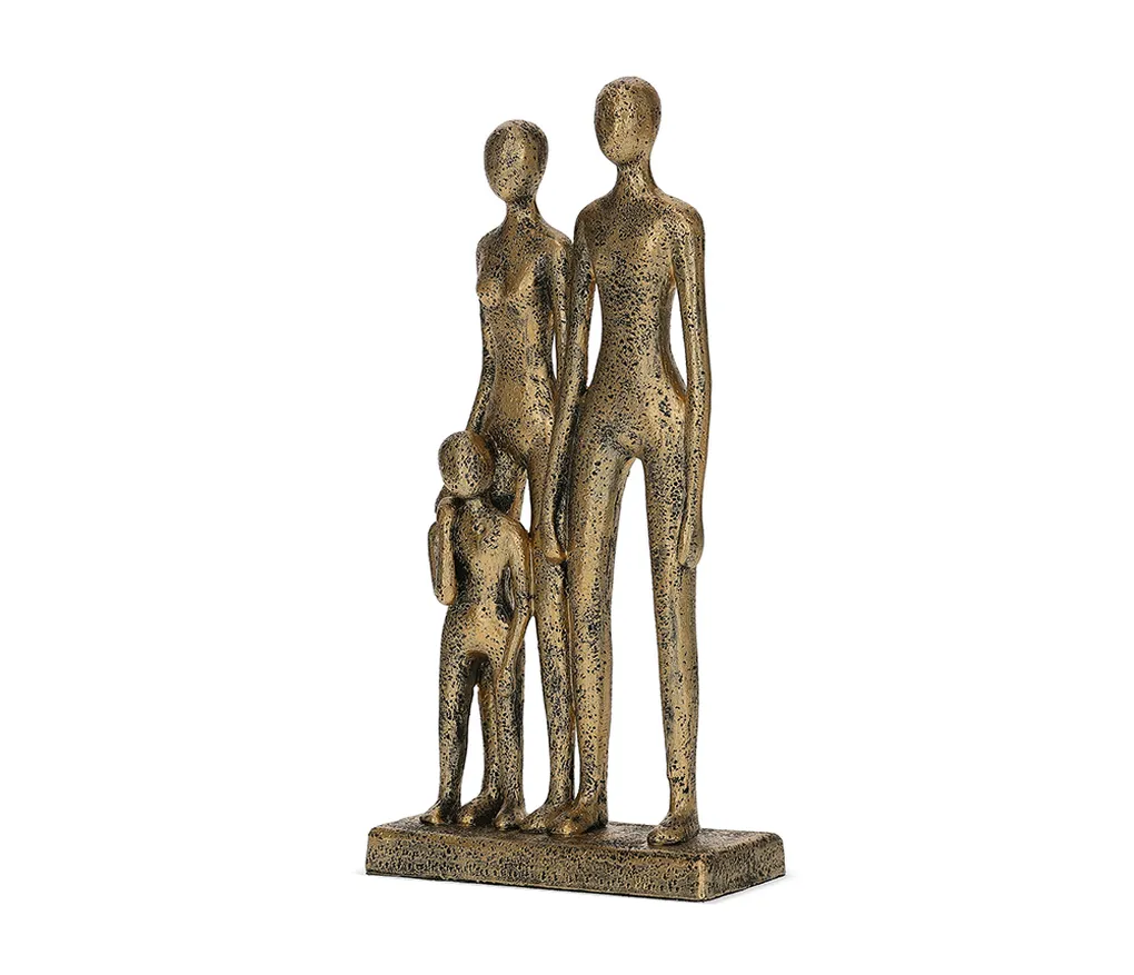 Escultura Familia em Polirresina