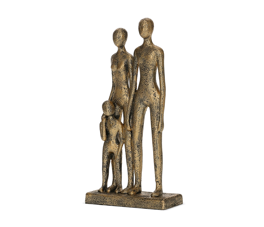 Escultura Familia em Polirresina