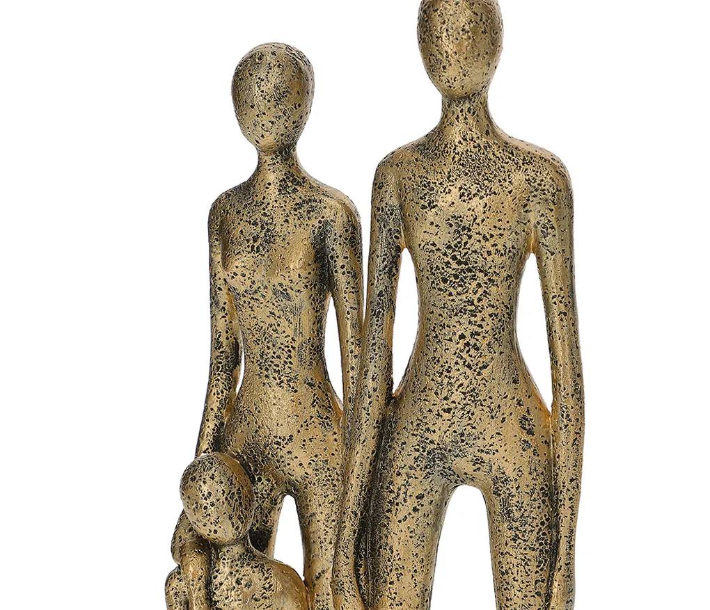 Escultura Familia em Polirresina