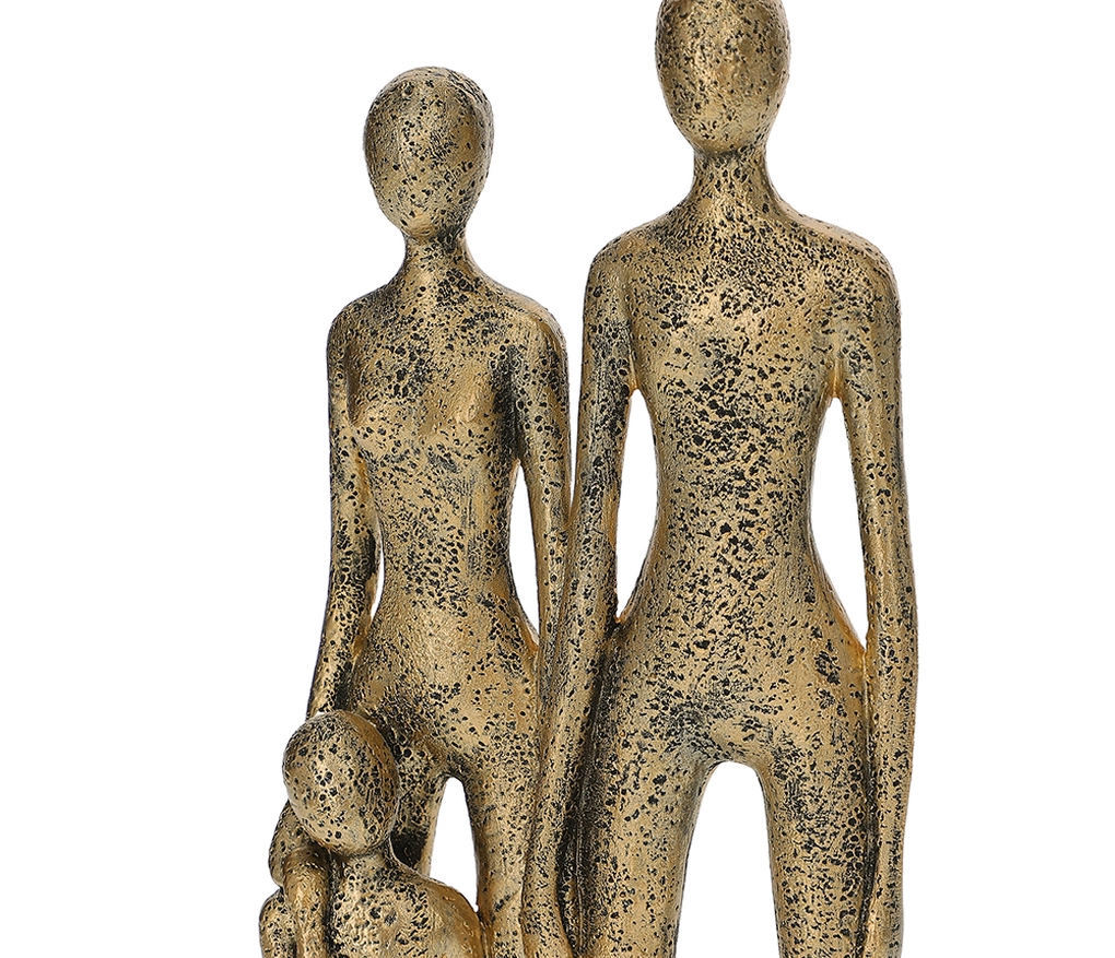 Escultura Familia em Polirresina