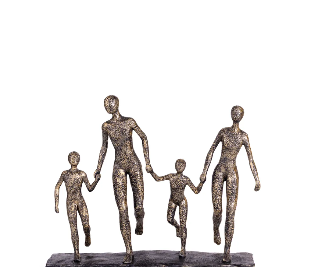 Escultura Familia em Polirresina