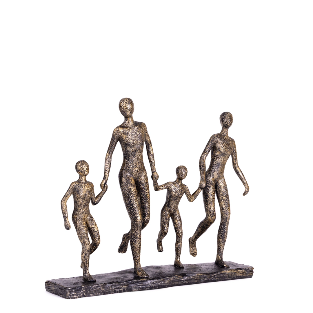 Escultura Familia em Polirresina