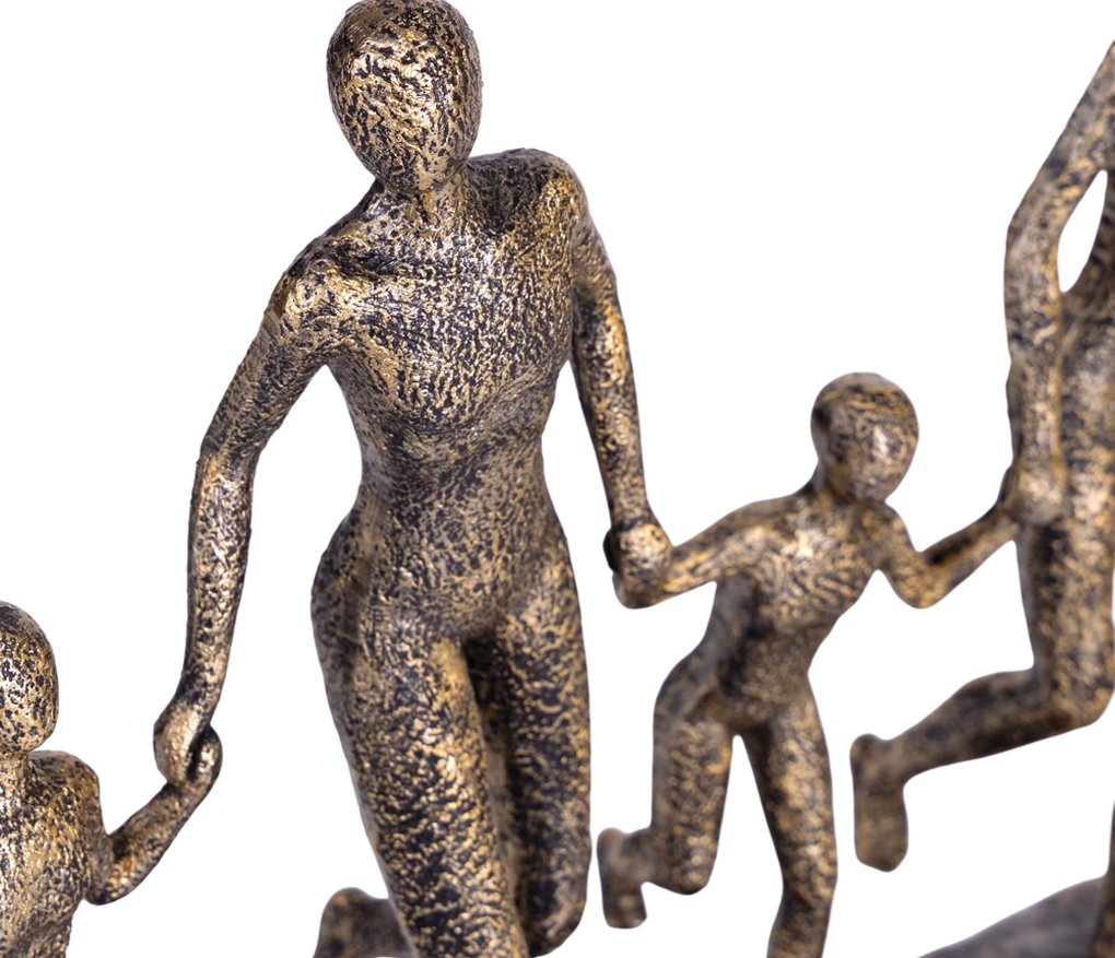 Escultura Familia em Polirresina