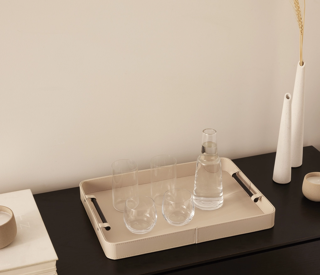 Bandeja em MDF c/ Revestimento em PU Off White 