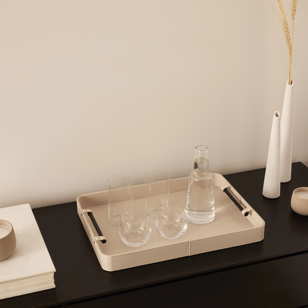 Bandeja em MDF c/ Revestimento em PU Off White 